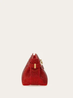 Hug Soft crossbody bag with crystals (XS) - Women