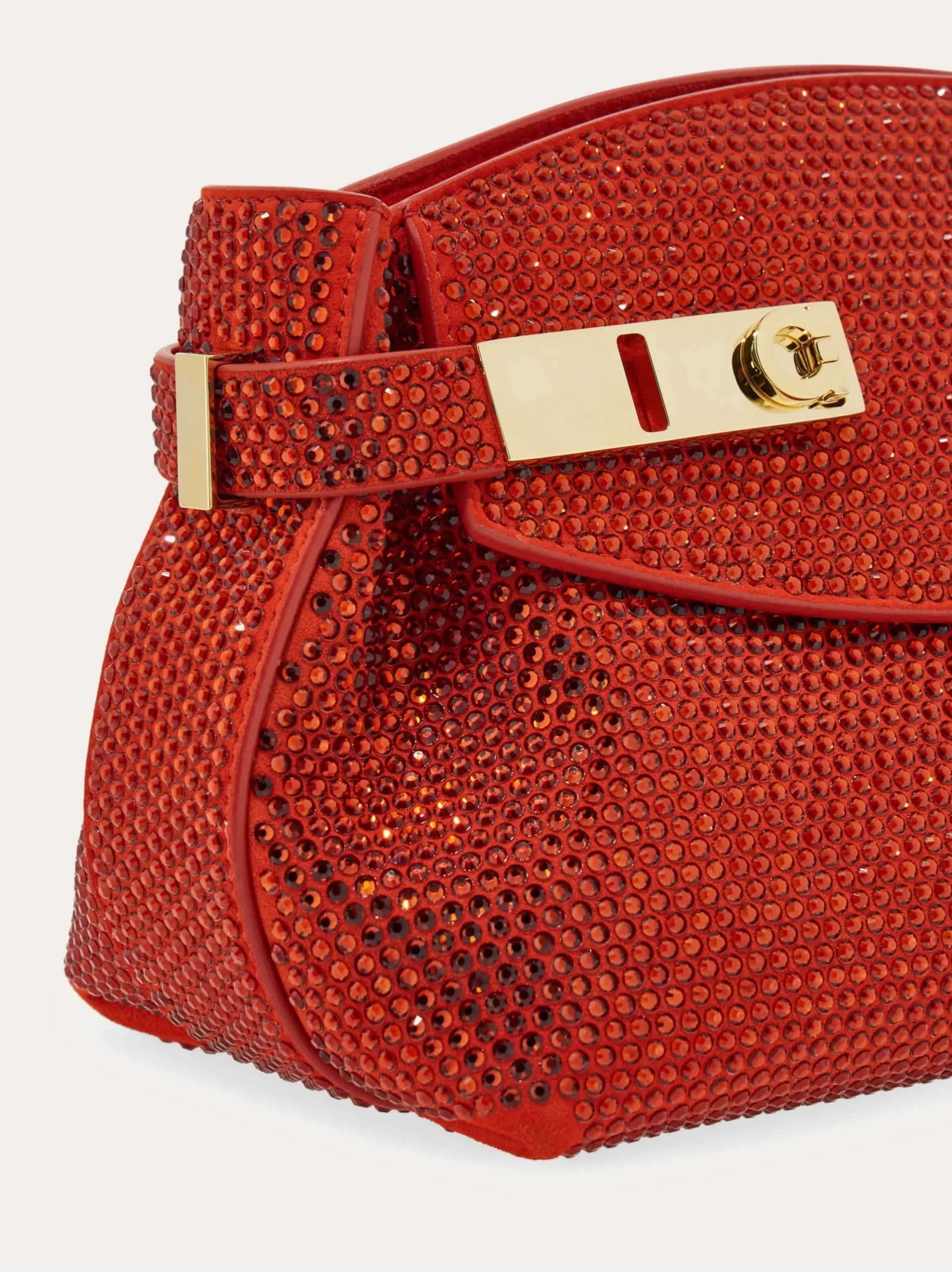 Hug Soft crossbody bag with crystals (XS) - Women