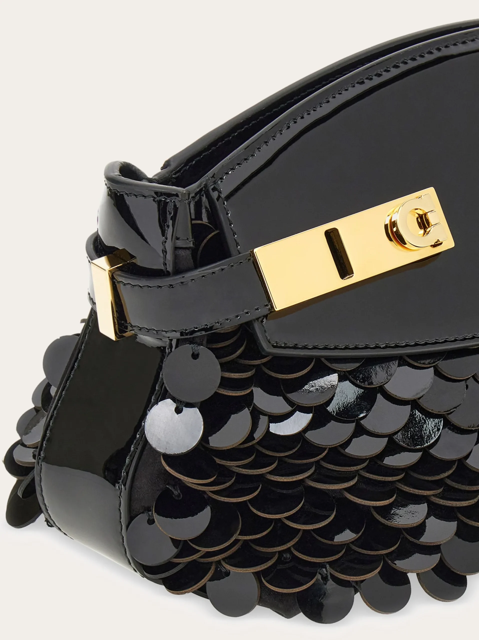 Hug Soft crossbody bag with sequins (XS) - Women