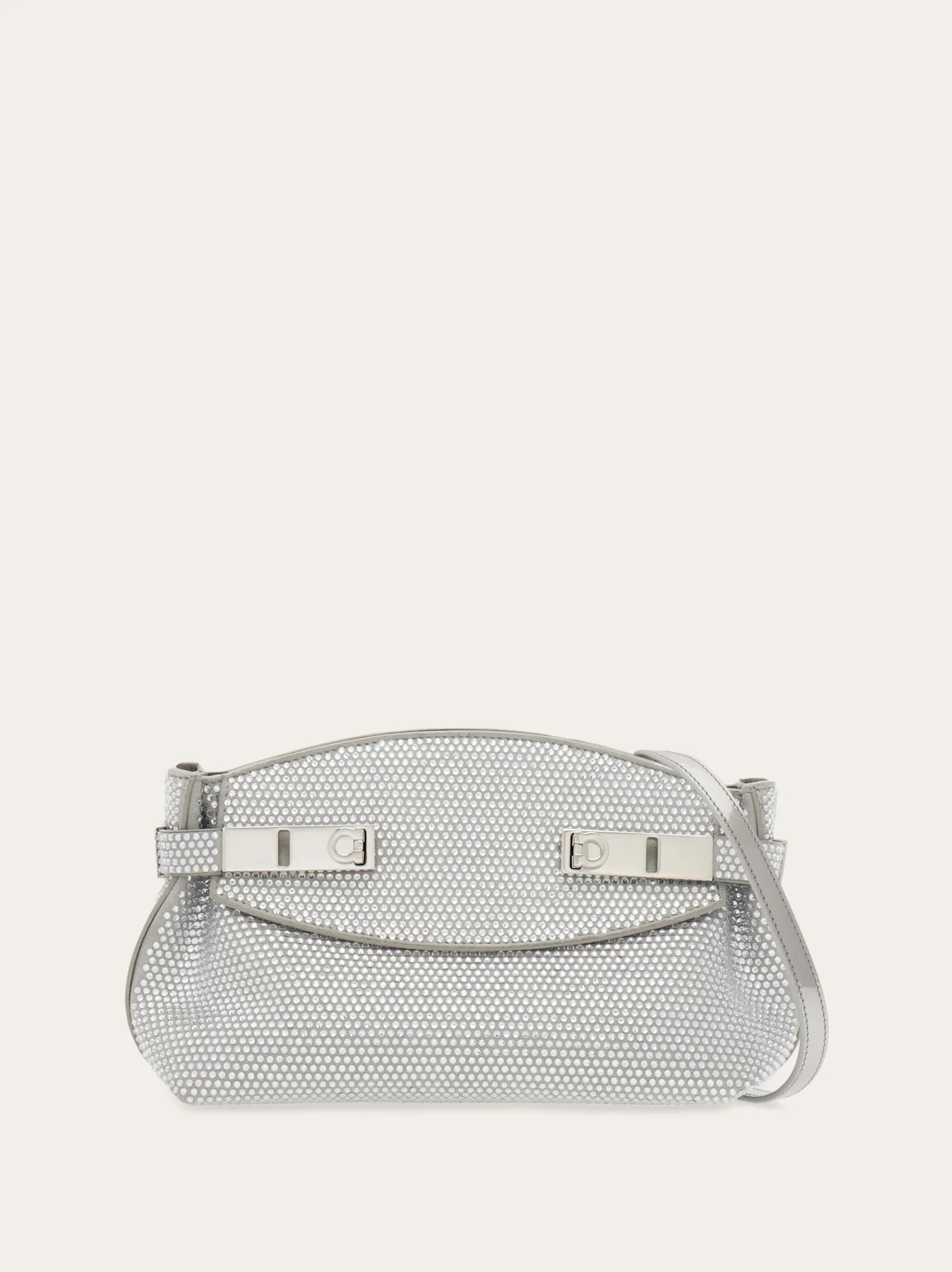 Hug Soft crossbody bag with crystals (XS) - Women