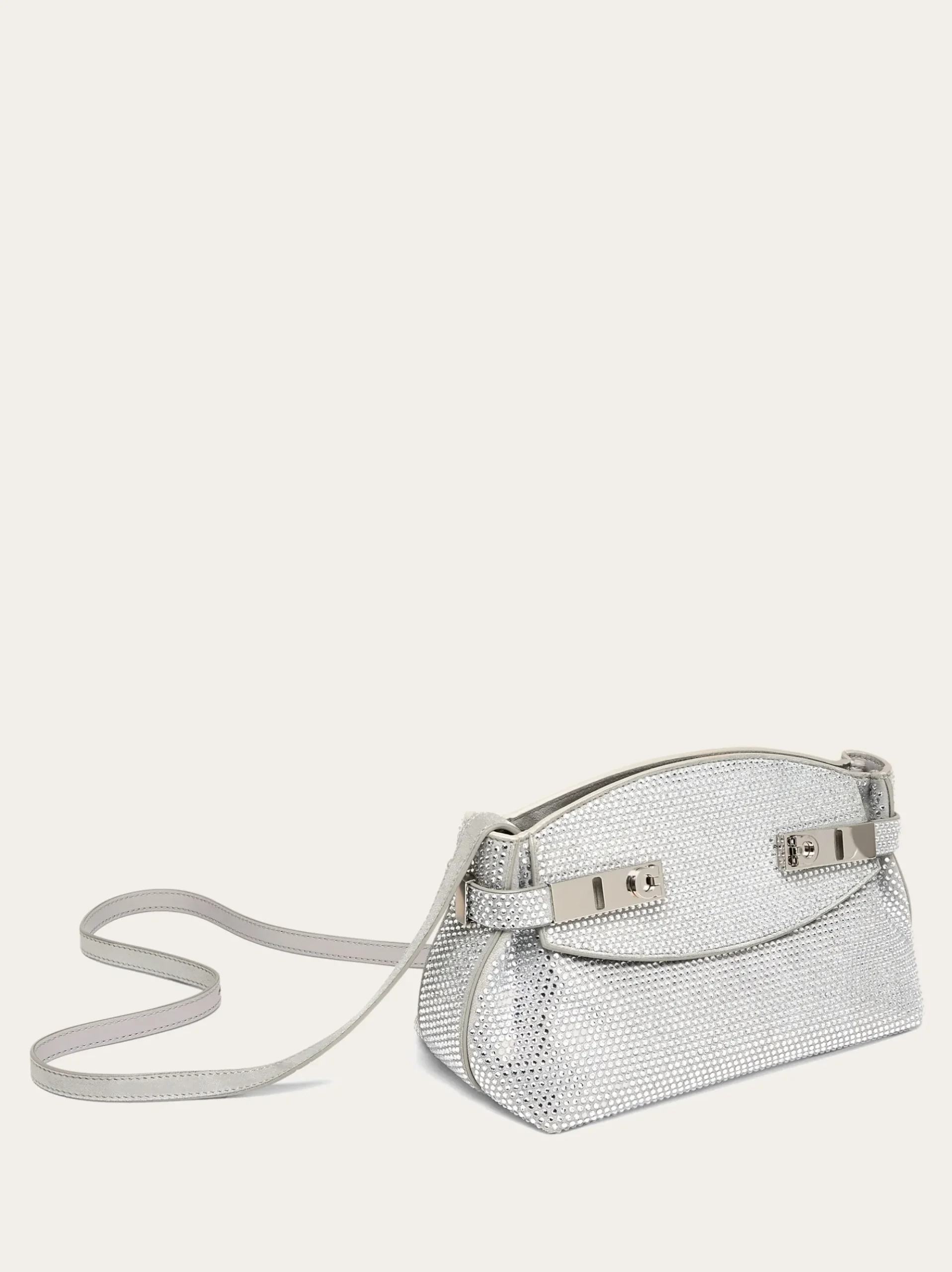 Hug Soft crossbody bag with crystals (XS) - Women