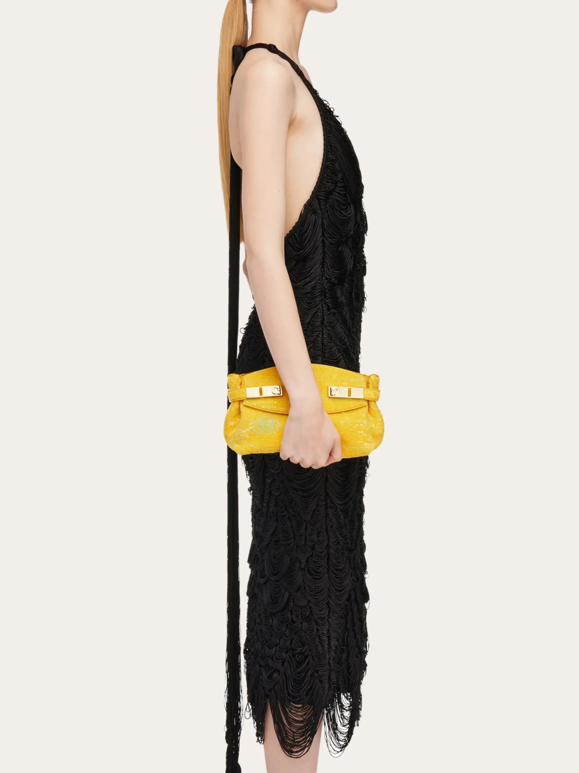 Hug Soft crossbody bag with sequins (XS) - Women
