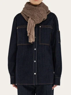 Jacquard scarf - Women
