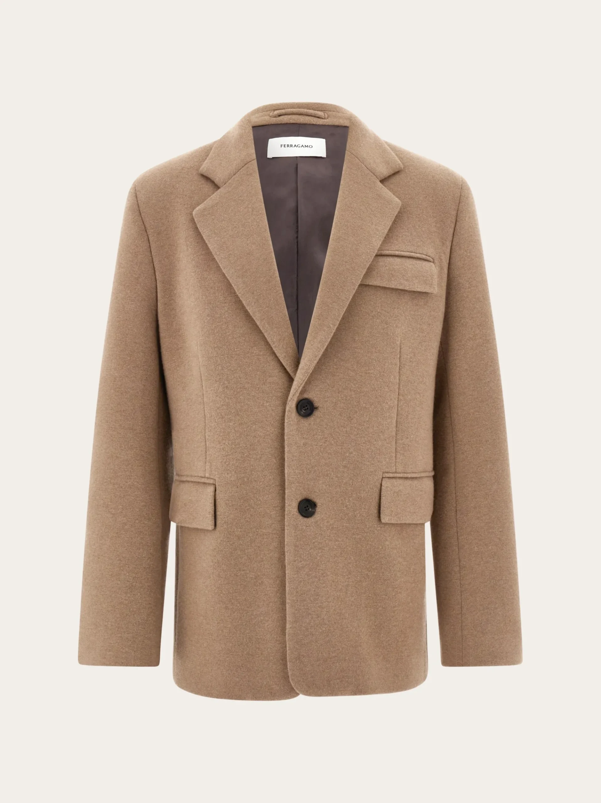 Jersey interlock blazer - Men
