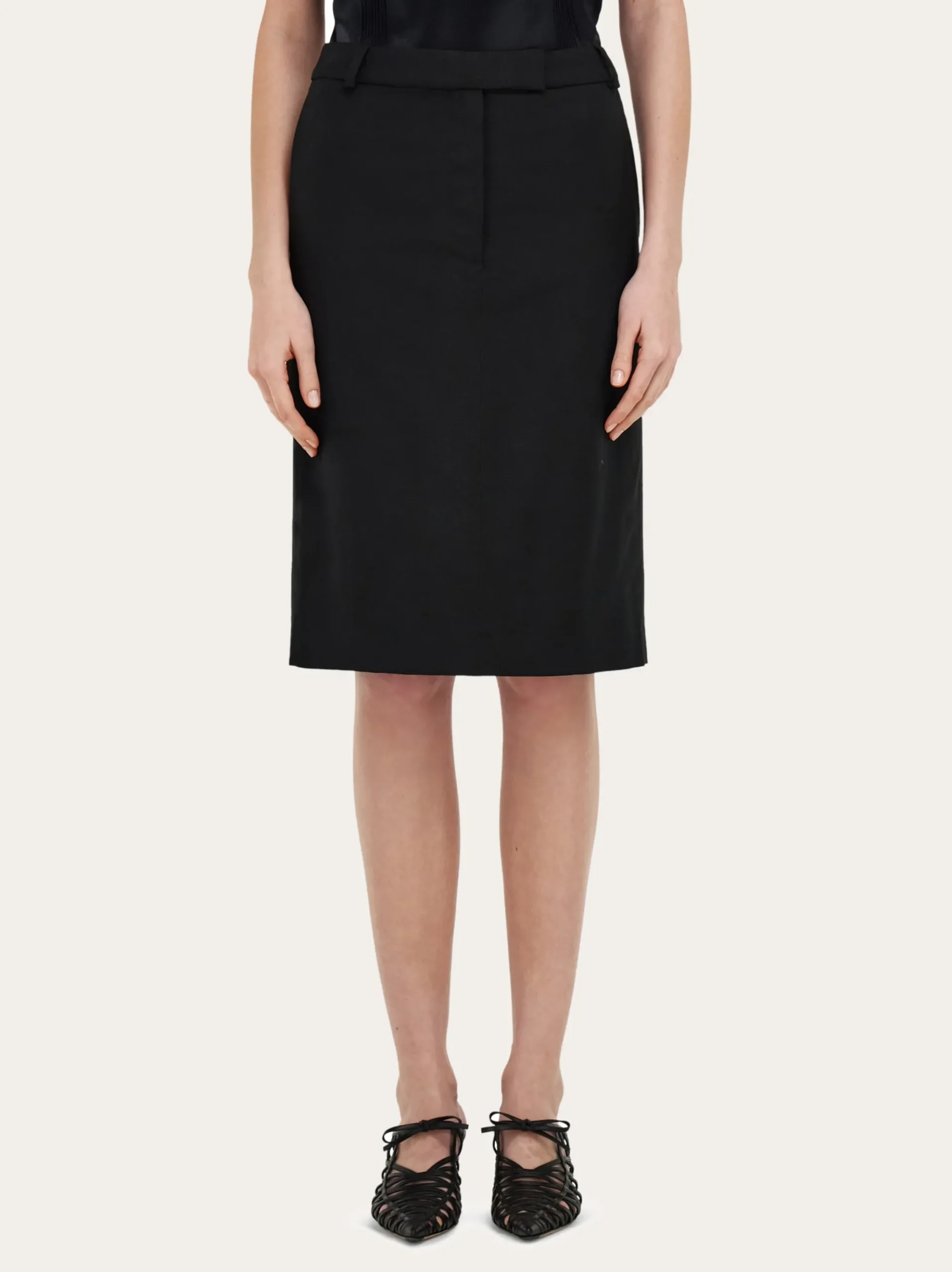 Knee length skirt - Women