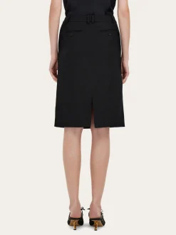 Knee length skirt - Women