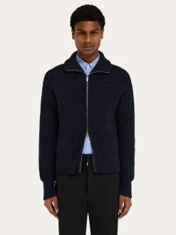 Knitted blouson - Men
