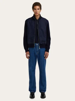 Knitted bomber jacket - Men