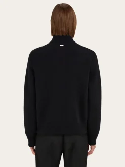 Knitted bomber jacket - Men