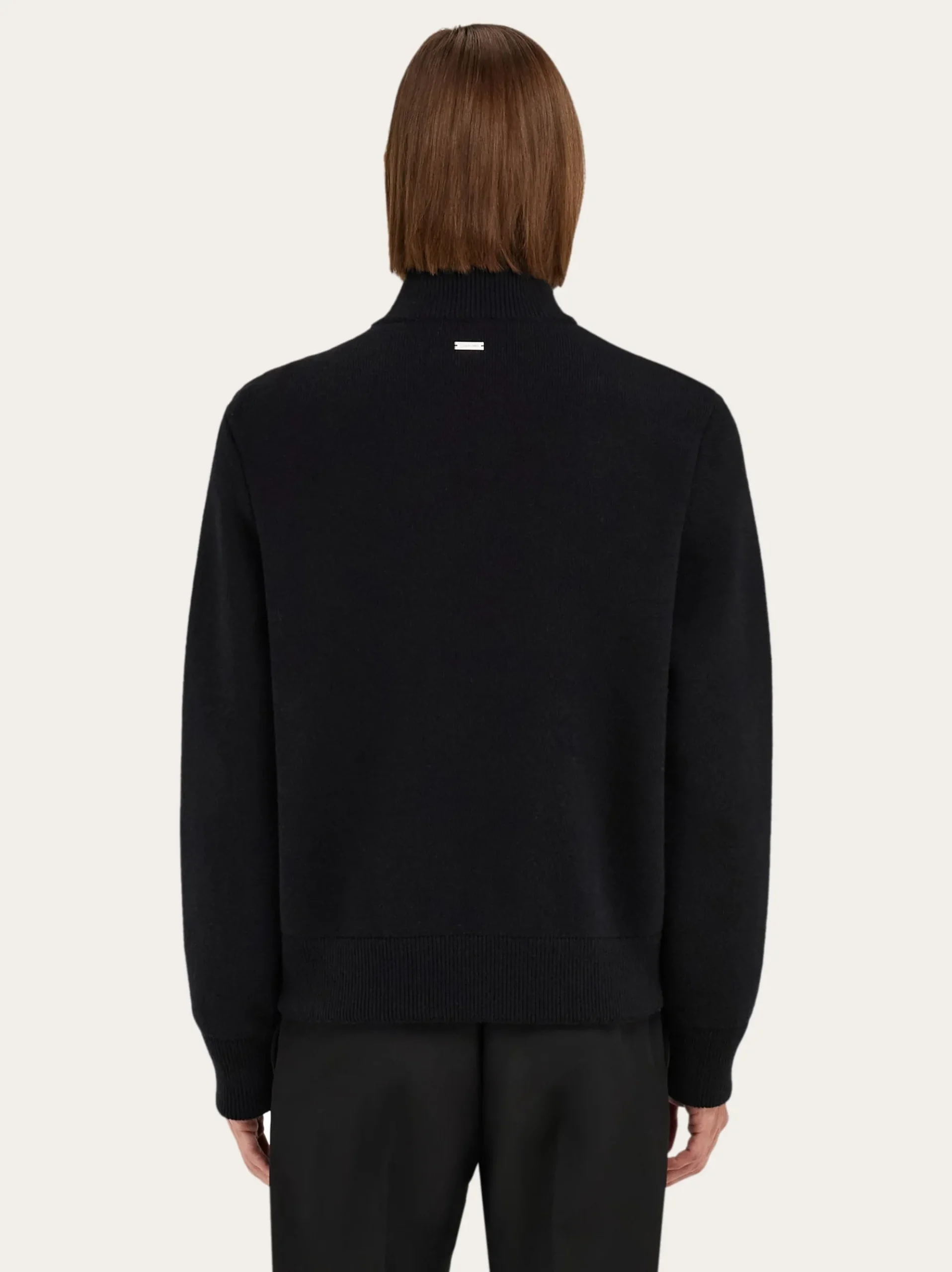 Knitted bomber jacket - Men
