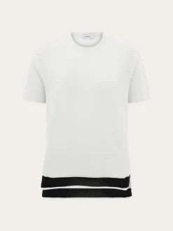 Knitted silk T-shirt - Women