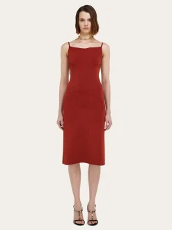 Knitted slip dress - Women