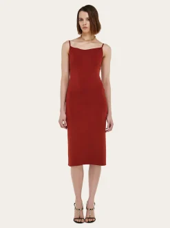 Knitted slip dress - Women