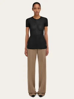 Knitted T-shirt - Women
