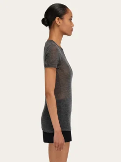 Knitted T-shirt - Women