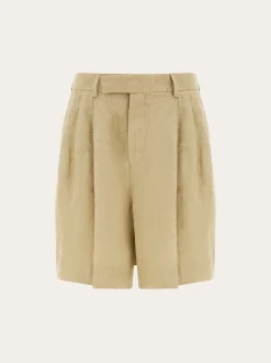 Linen bermuda short - Men