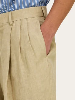 Linen bermuda short - Men