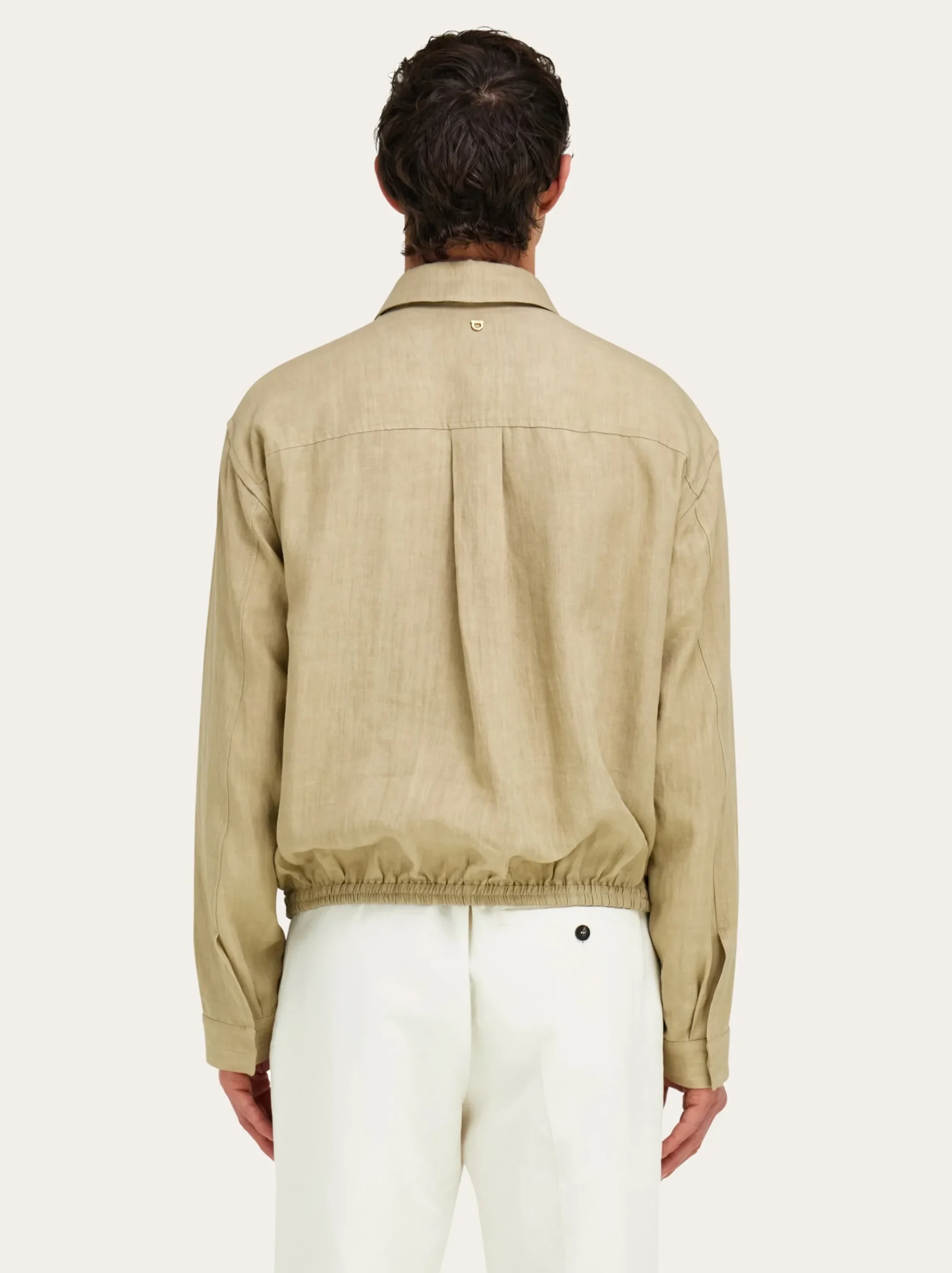 Linen blouson - Men