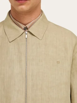 Linen blouson - Men