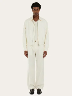 Linen blouson - Men