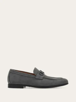 Loafer with Gancini buckle - Men