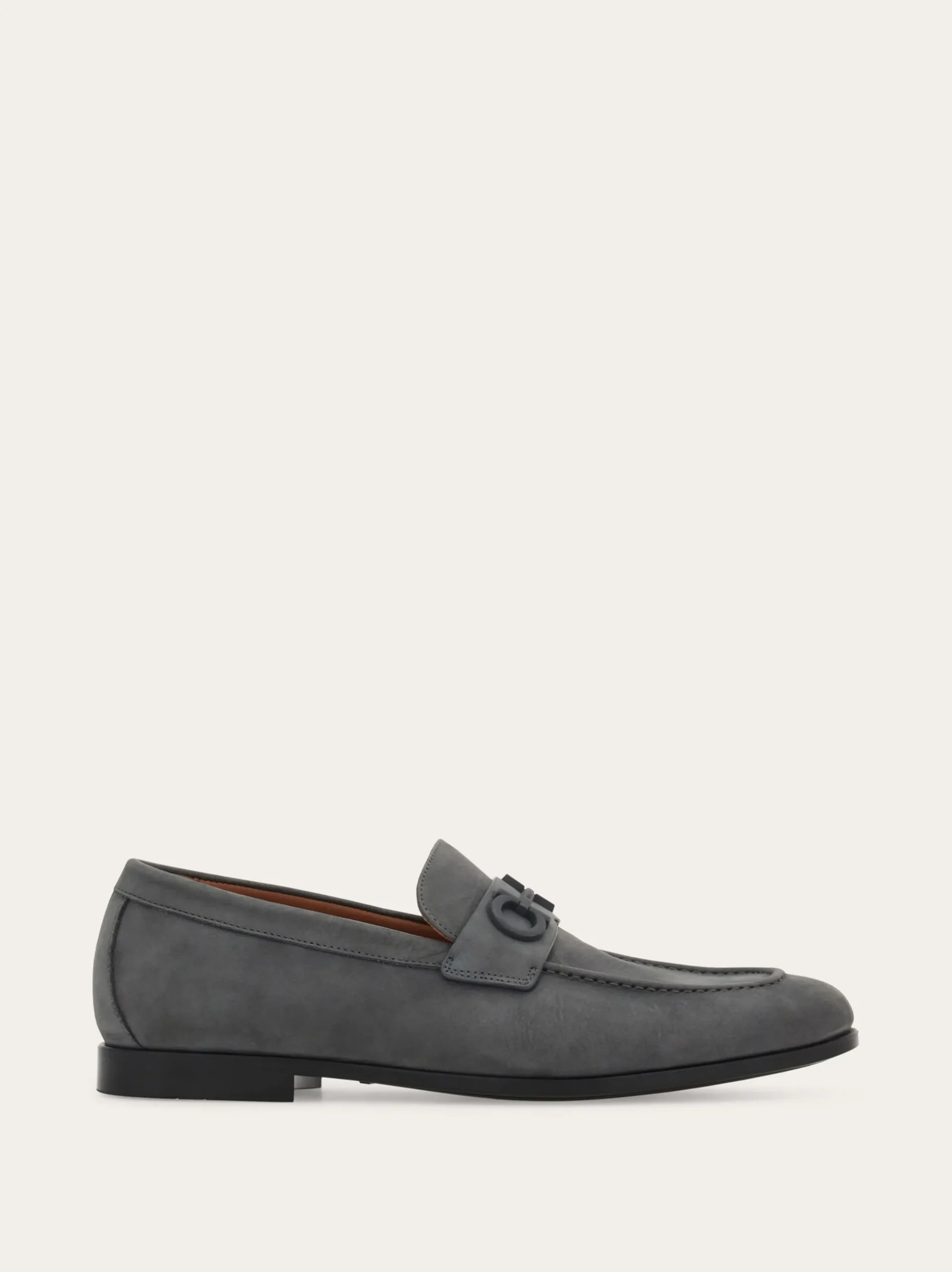 Loafer with Gancini buckle - Men