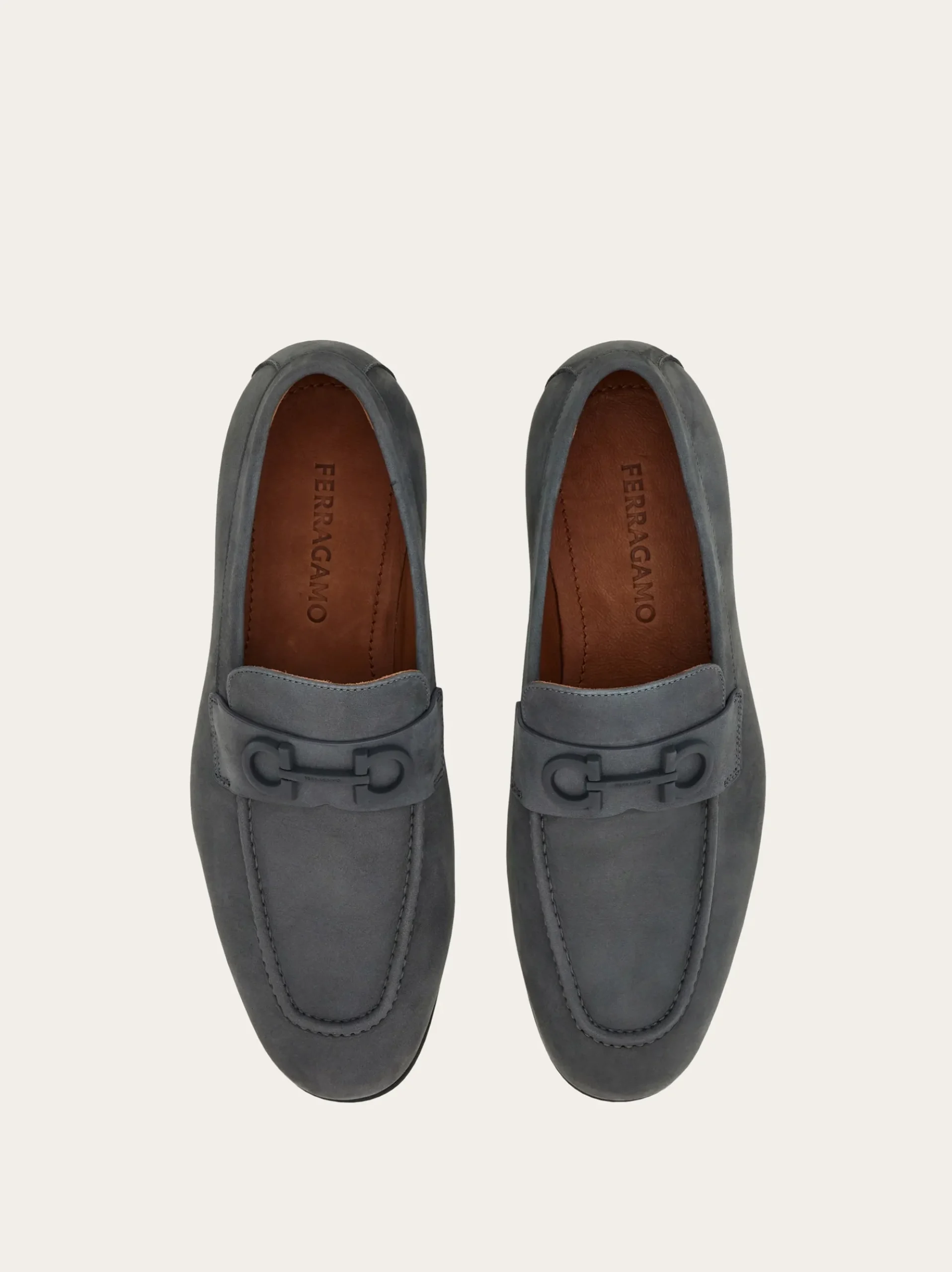 Loafer with Gancini buckle - Men