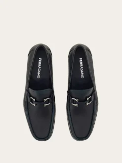 Loafer with Gancini buckle - Men