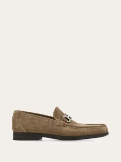 Loafer with Gancini buckle - Men