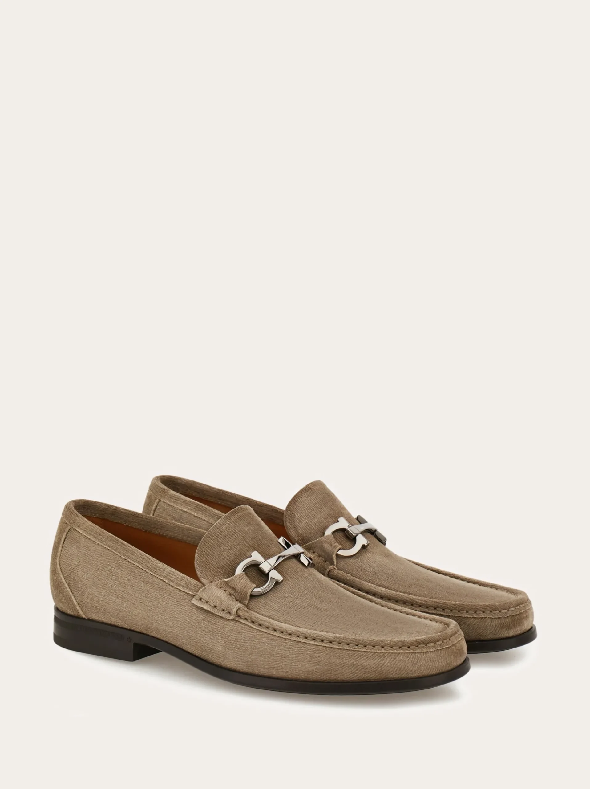 Loafer with Gancini buckle - Men