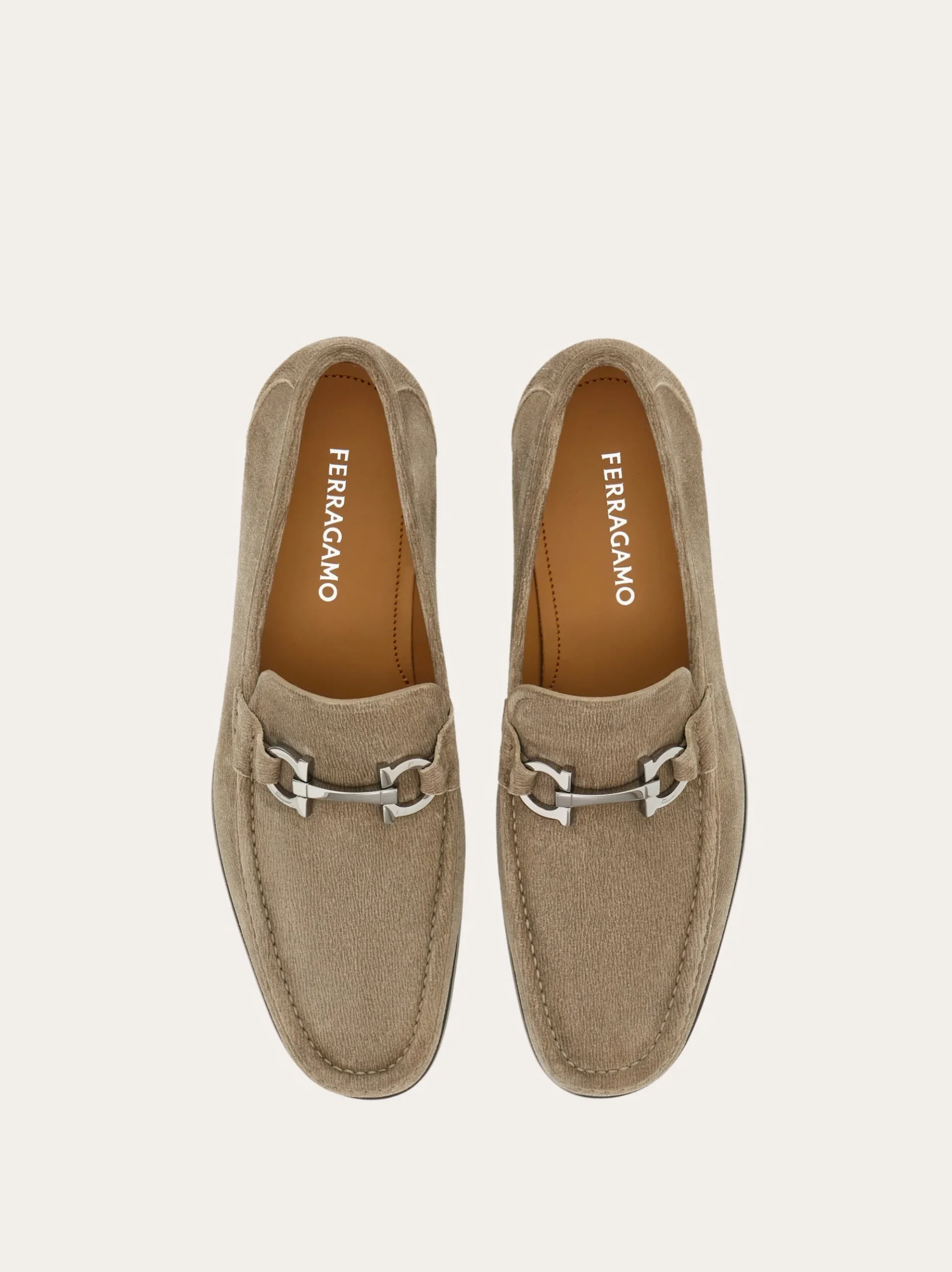 Loafer with Gancini buckle - Men