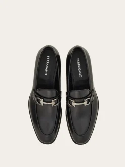 Loafer with Gancini buckle - Men