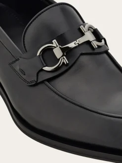 Loafer with Gancini buckle - Men