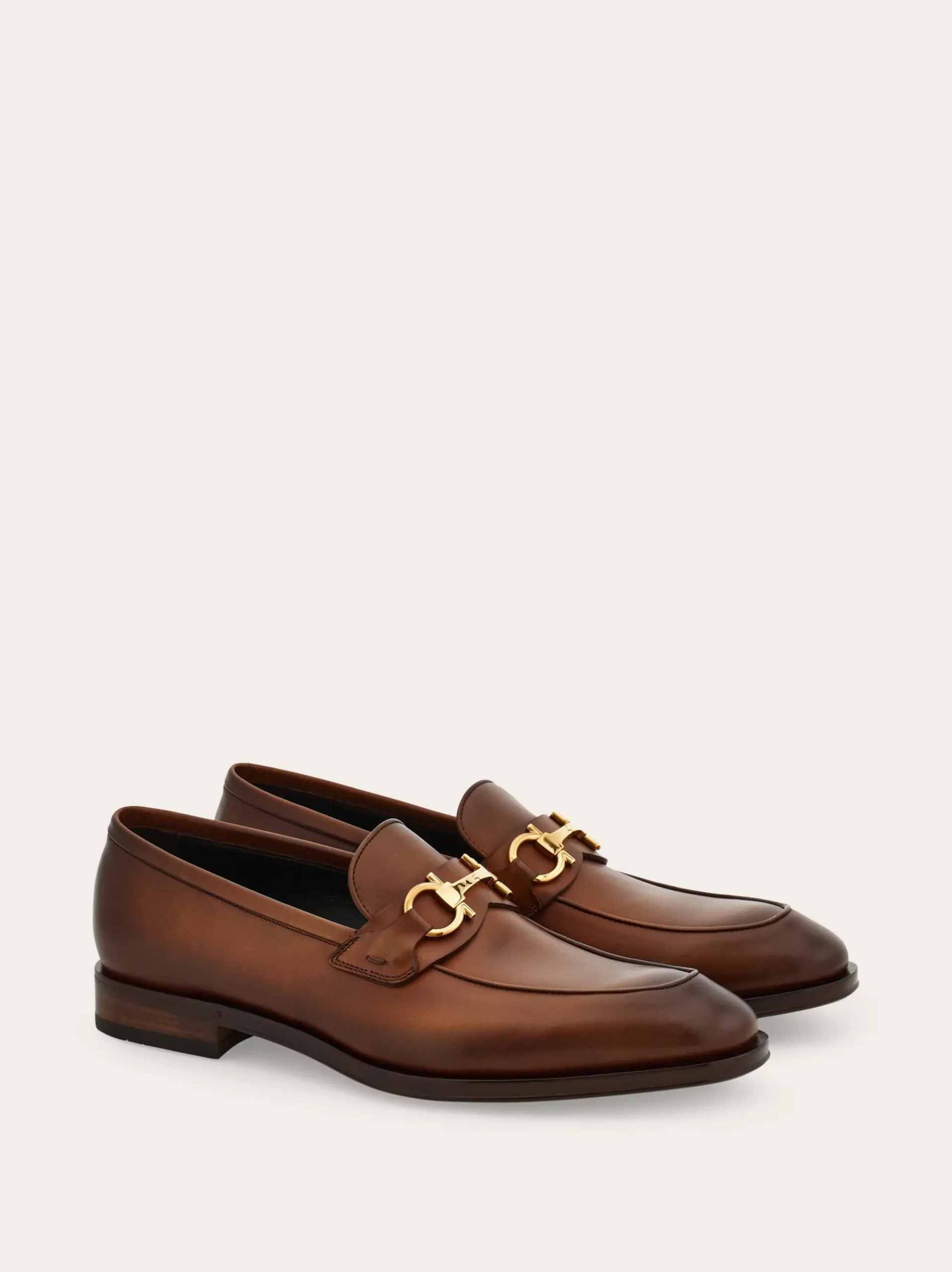 Loafer with Gancini buckle - Men