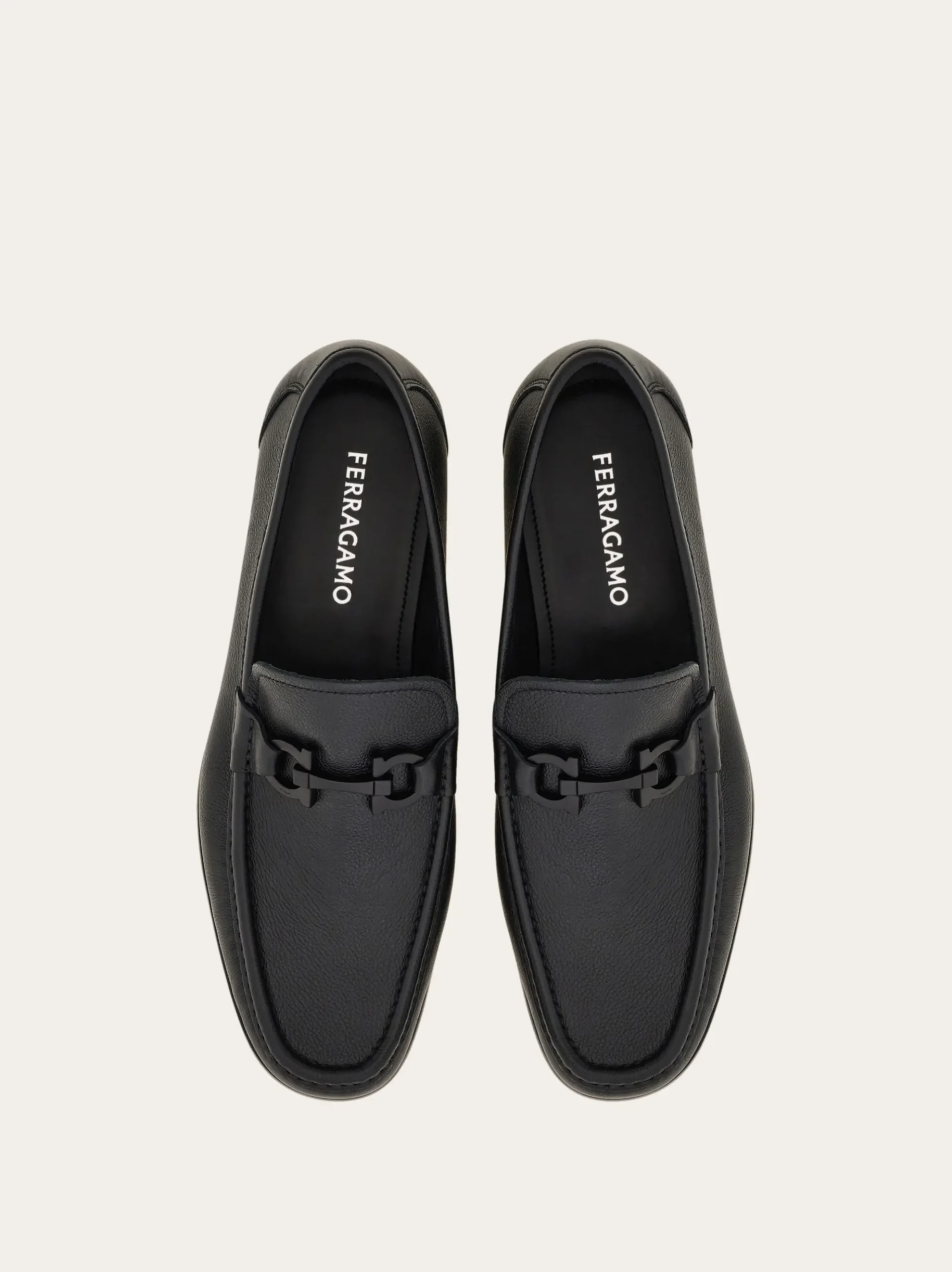 Loafer with Gancini buckle - Men