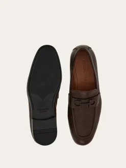 Loafer with Gancini buckle - Men