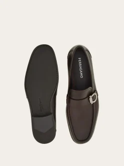 Loafer with Gancini detail - Men