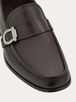 Loafer with Gancini detail - Men