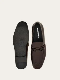 Loafer with Gancini detail - Men