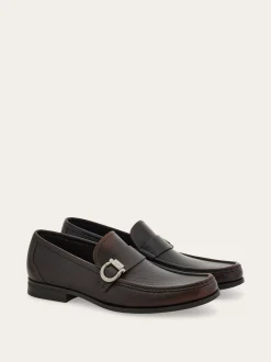 Loafer with Gancini detail - Men