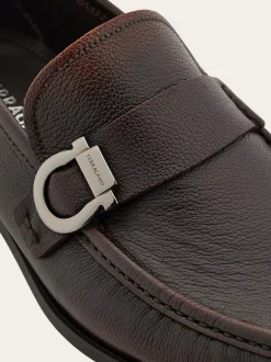 Loafer with Gancini detail - Men