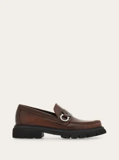 Loafer with Gancini detail - Men