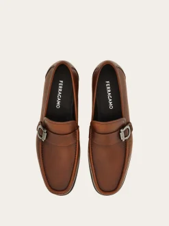 Loafer with Gancini detail - Men