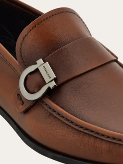 Loafer with Gancini detail - Men