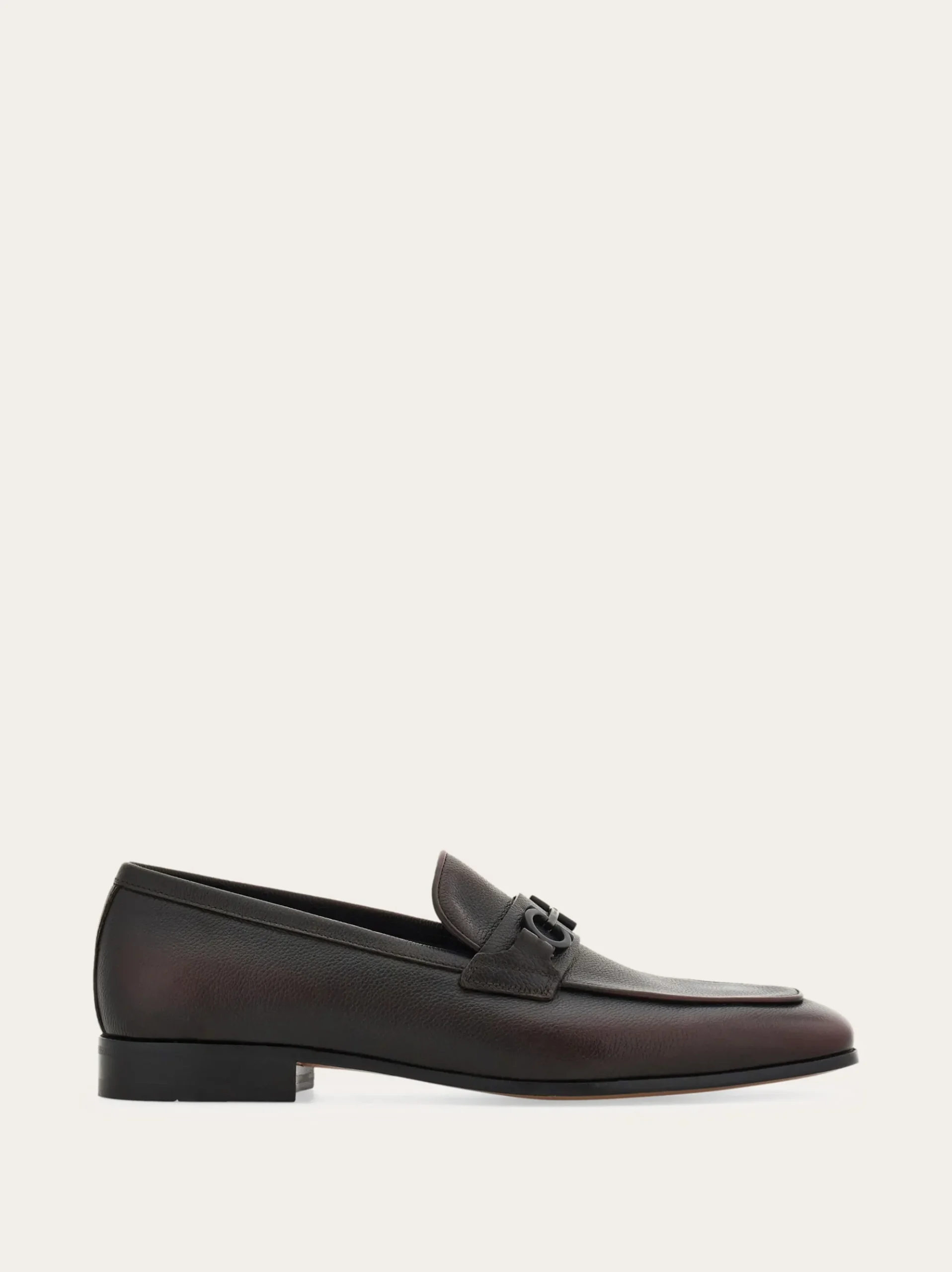 Loafer with Gancini detail - Men