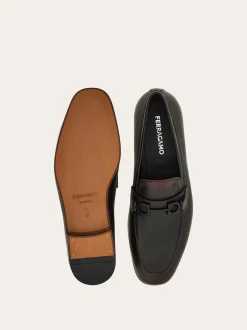 Loafer with Gancini detail - Men