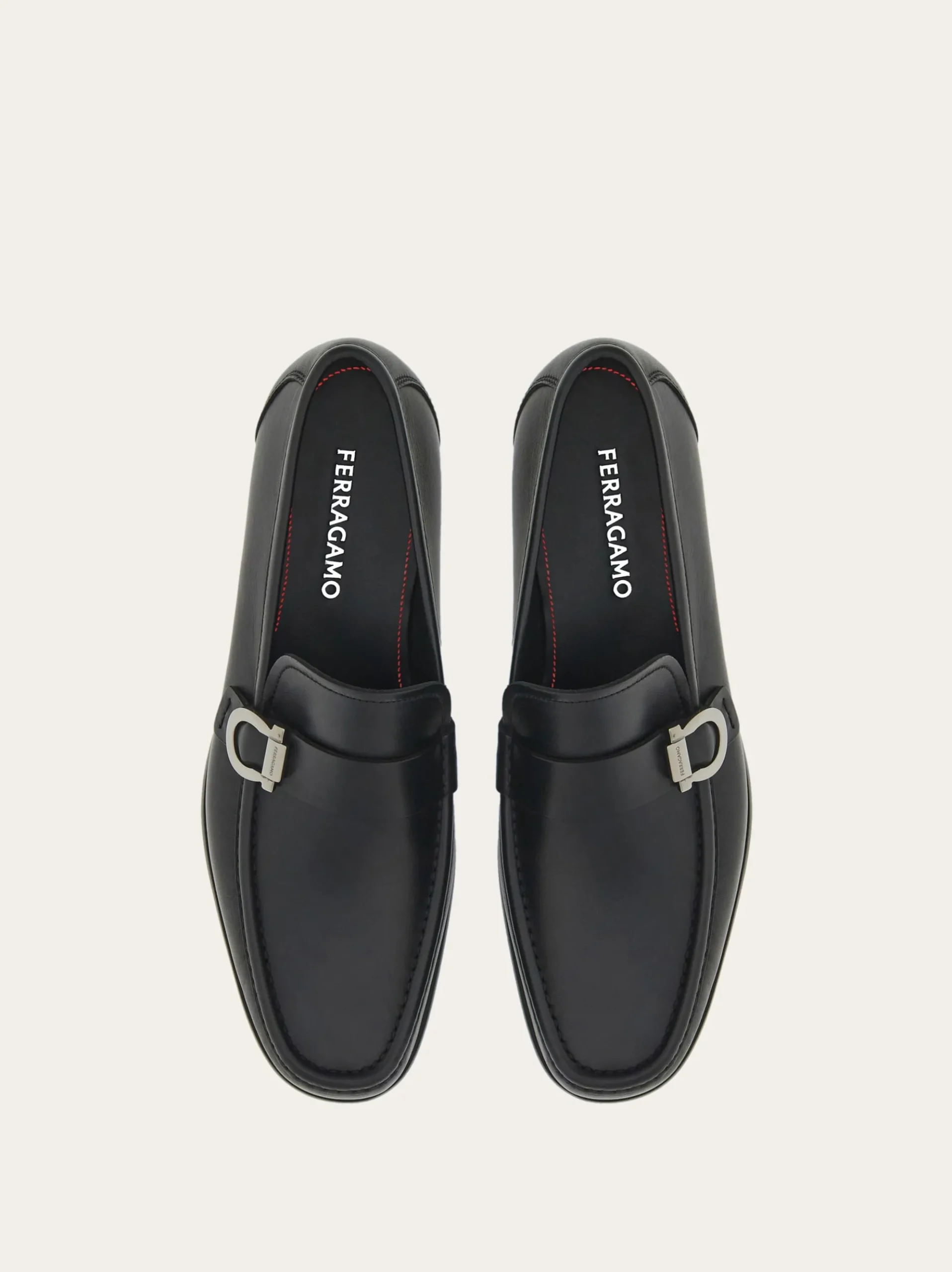 Loafer with Gancini detail - Men