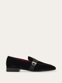 Loafer with Gancini detail - Men