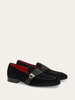 Loafer with Gancini detail - Men