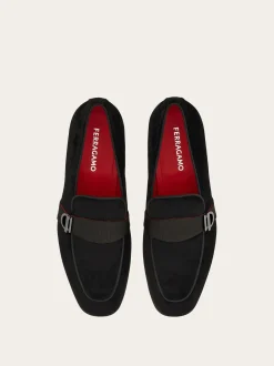 Loafer with Gancini detail - Men